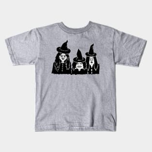 halloween witches funny spooky and scary Kids T-Shirt